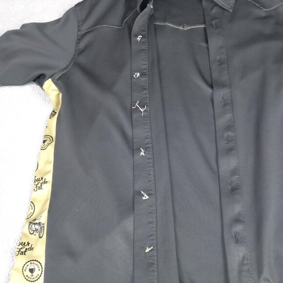 Rare Tour de Fat New Belgium Brewing Bowling Shirt 2000s Denver Promo Vintage - Picture 6 of 16